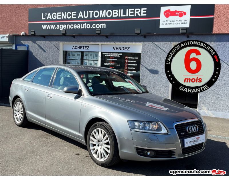 Achat voiture occasion, Auto occasion pas cher | Agence Auto Audi A6 3.0 V6 TDI 233 QUATTRO TIPTRONIC Gris Année 2007 Automatique Diesel